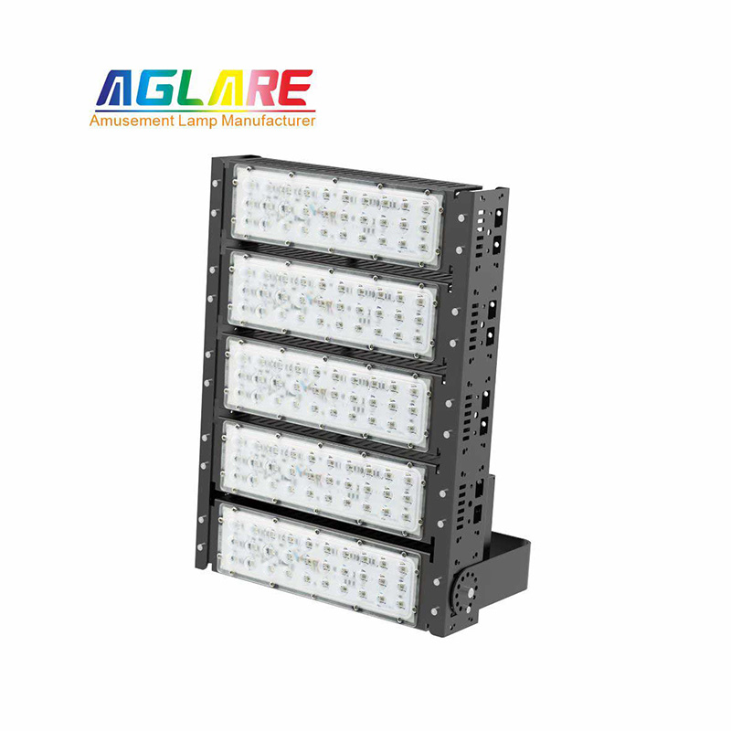 led彩色投光灯 带？250W变色RGB泛光灯游乐园公园景观户表照明