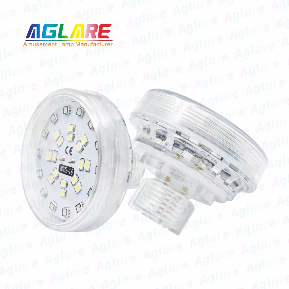 新型DW032 60mm 1-16自动法式RGB+W LED游乐场灯，用于娱乐照明