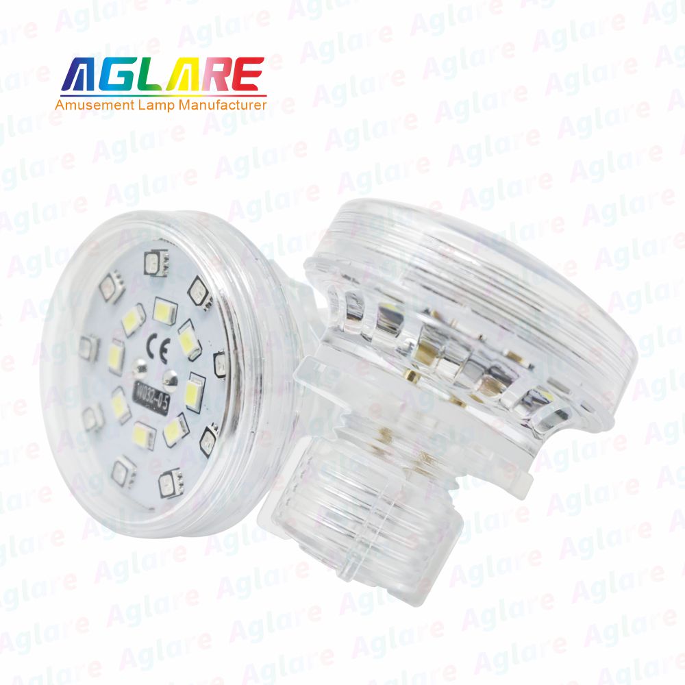 DW002法式1-16，AC24V 38mm RGB+W LED灯用于游乐设施