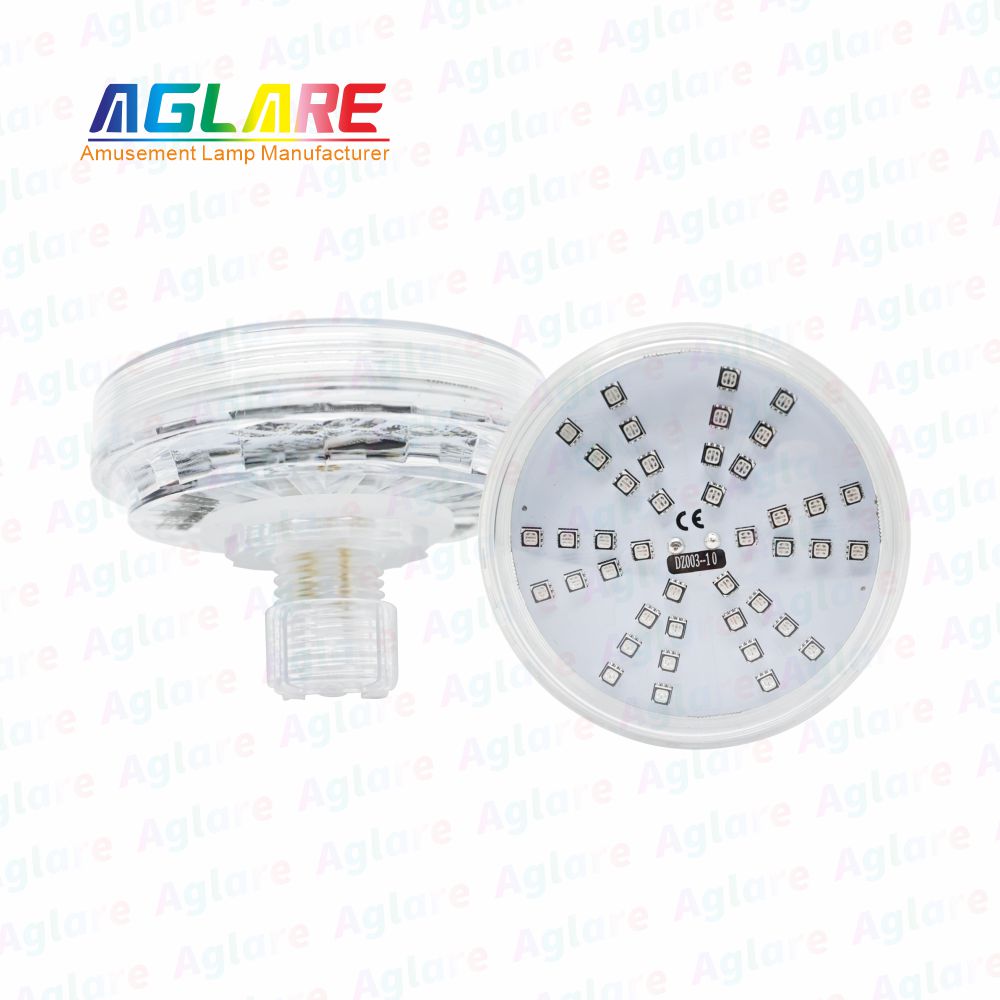 80mm RGB自动LED灯1-16旋转成效的游乐设施- AC24V， 48led